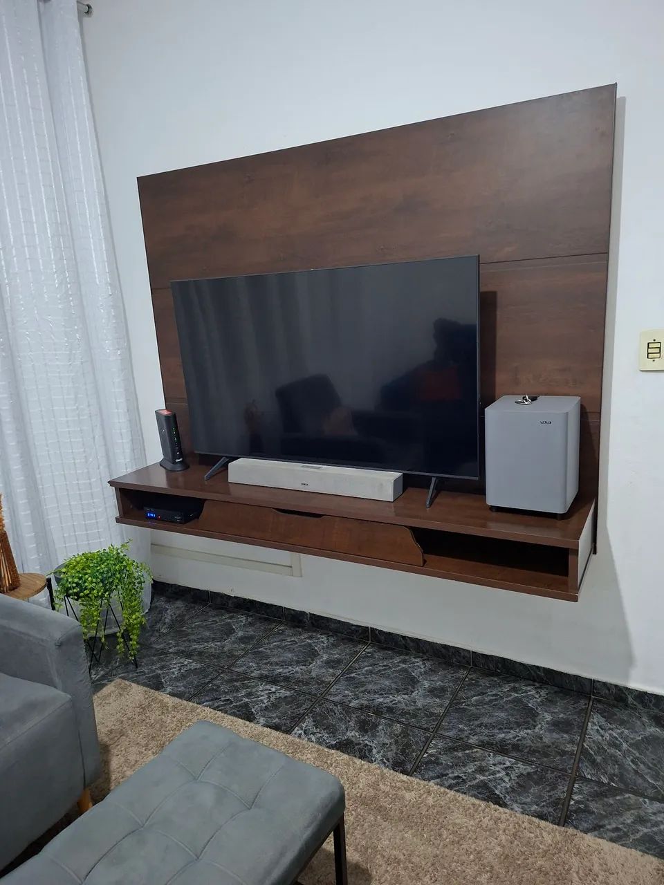 Painel rack TV  - Foto 3