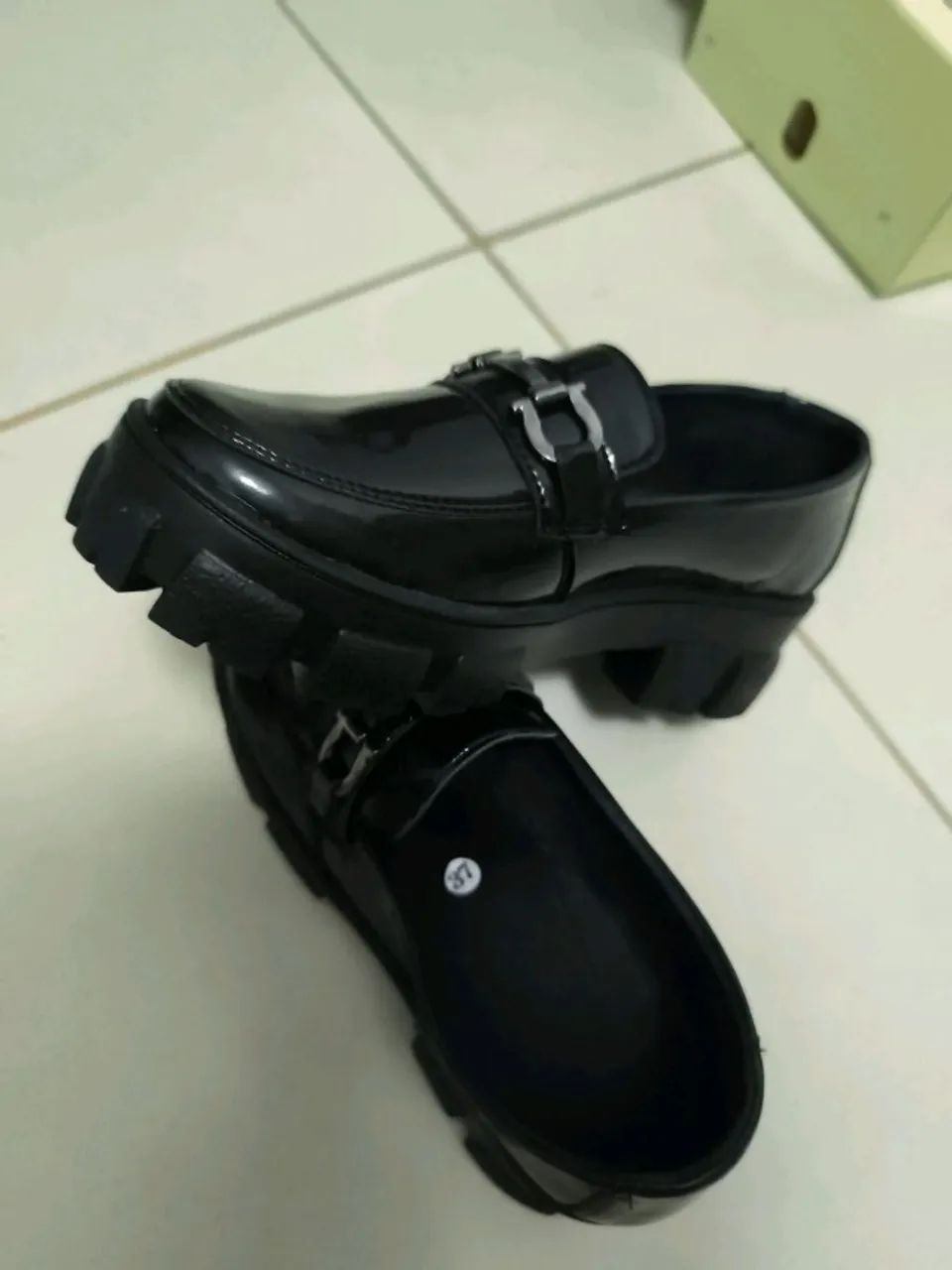 Mocassim Vegano Shoes tratorado 37 - Foto 4