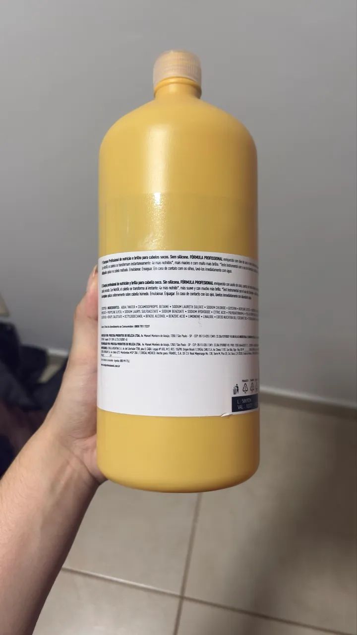shampoo nutrioil l'oréal 1,5L