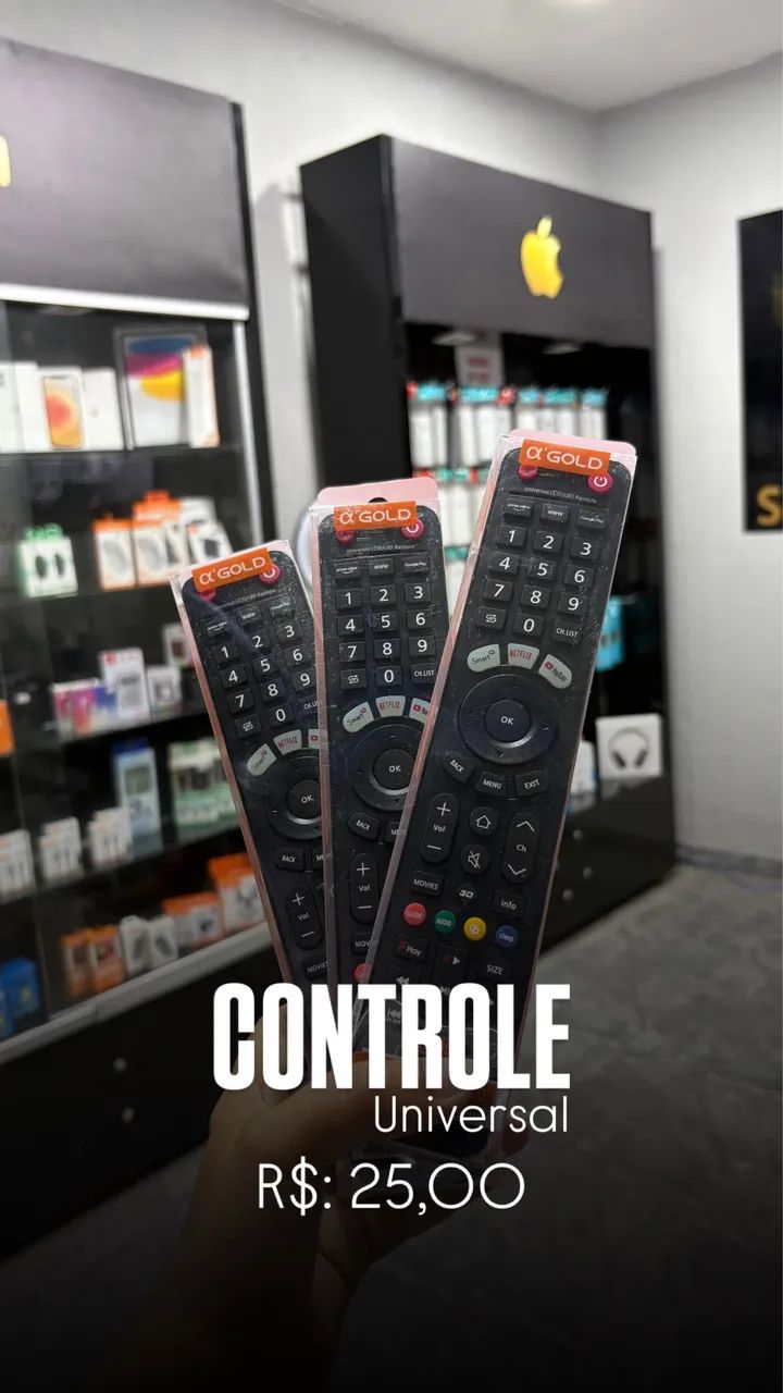 Controle de tv 