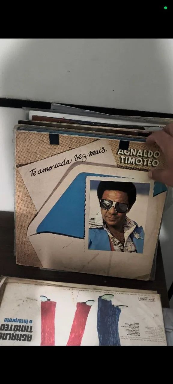 Disco de Vinil LP Nelson Gonçalves e Aguinaldo Timóteo  - Foto 4
