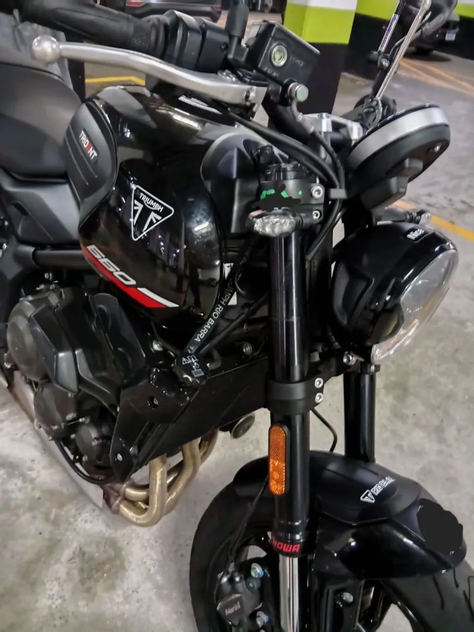 TRIUMPH TRIDENT 660 25 ESTADO DE ZERO KM - Foto 5