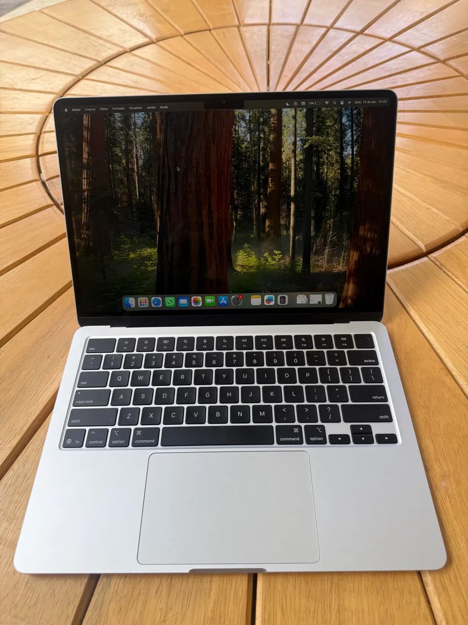 MacBook Air M4 256gb, 13,6? na garantia apple. Bateria 100% caixa