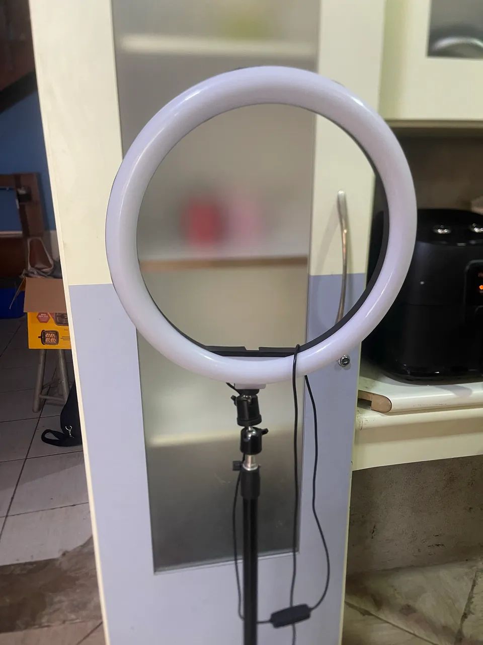 Ring Ligth 12 polegadas - Com tripé de 2m - Foto 2