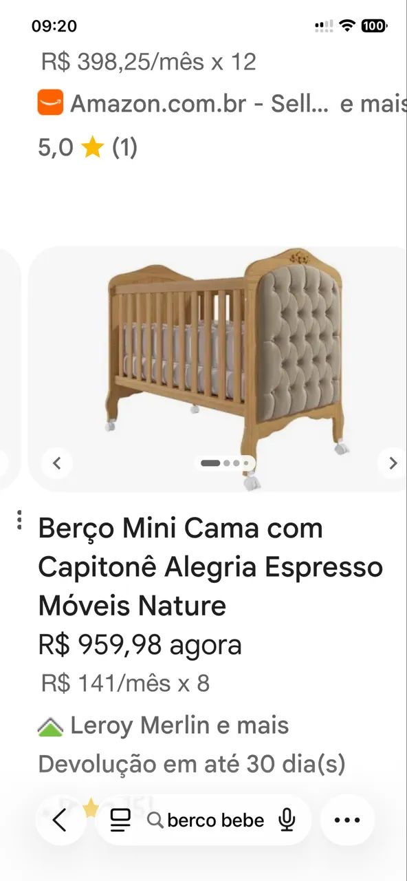 Berço Capitonê 