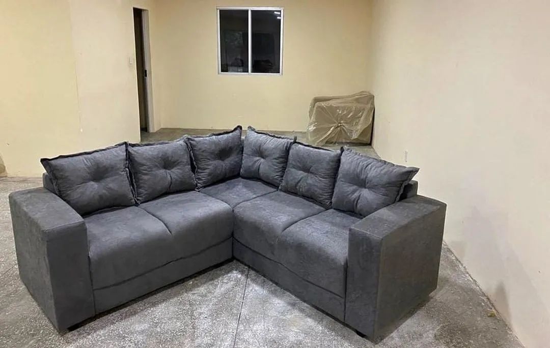 SOFA L DISPONÍVEL EM VÁRIAS CORES 