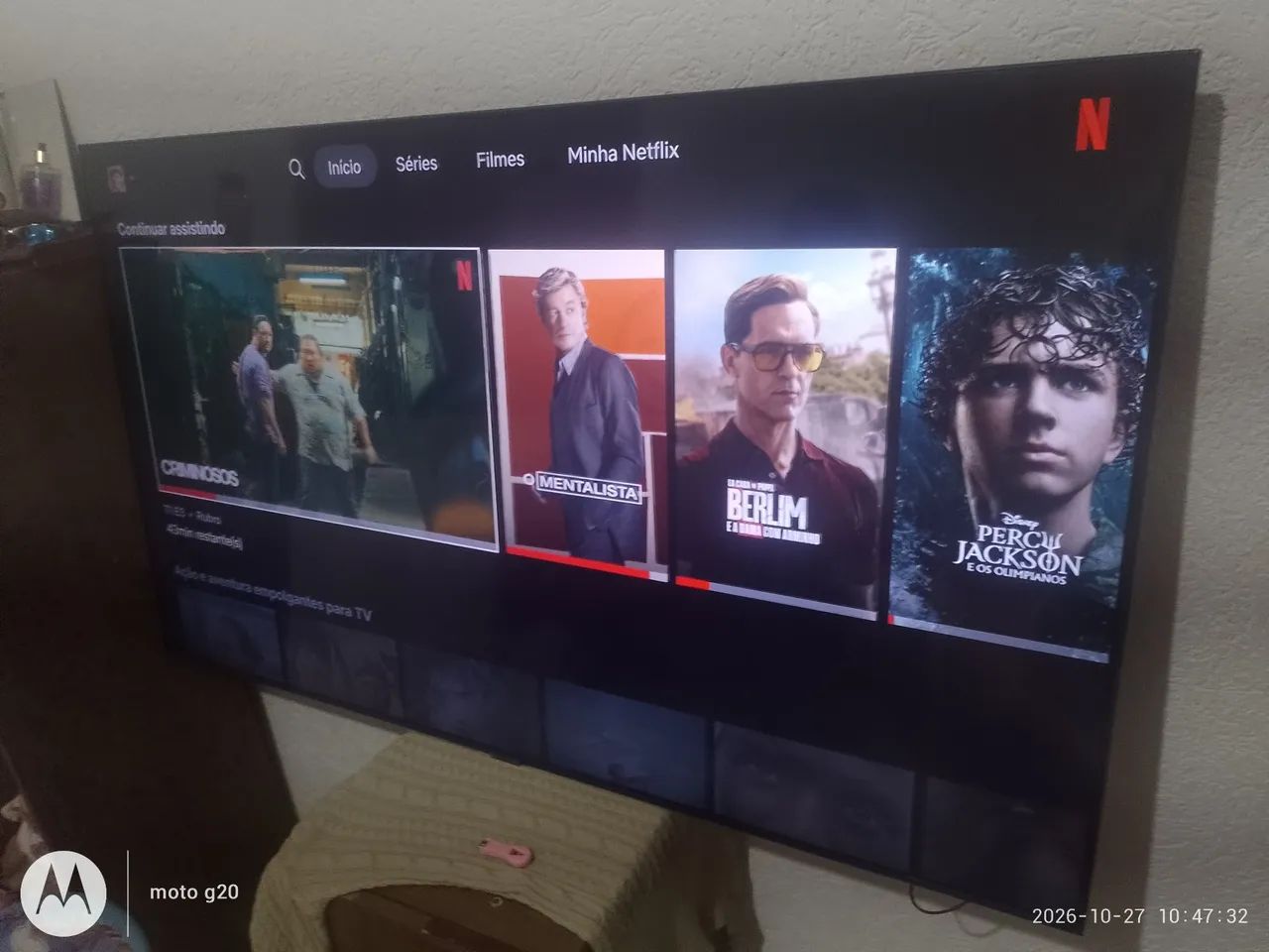 TV SMART DE 80 POLEGADAS NOVA , COM CONTROLE ORIGINAL E VAI COM JOYSTICK JUNTO !!! - Foto 3