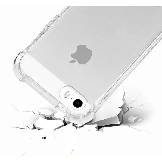 Capa Anti Impacto para iPhone 5 e 5S Transparente  - Foto 3