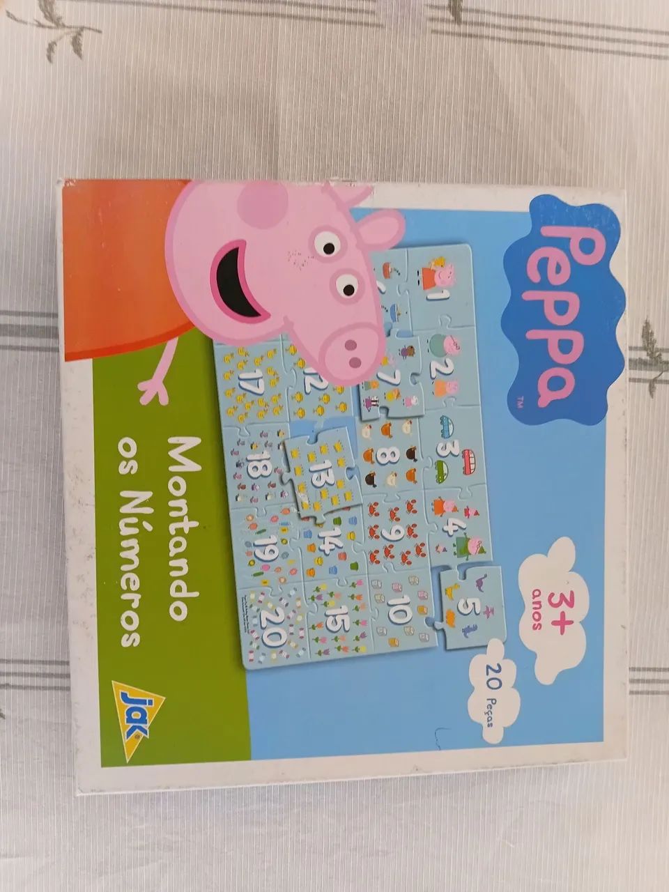 Jogo  aprendendo os números Peppa Pig