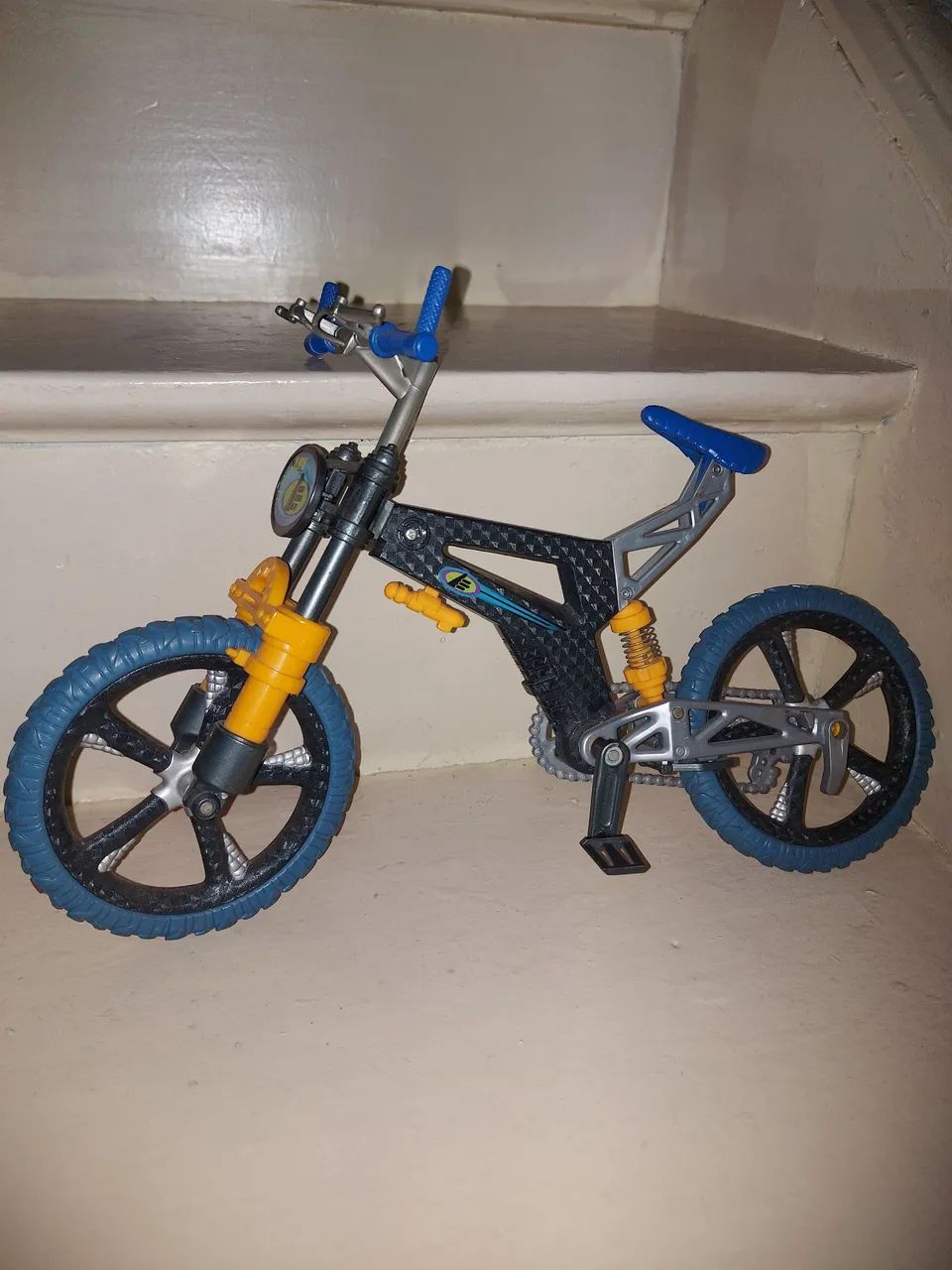 Mini bicicleta do max steel n-tek mattel 2000<br>R$ 92,25 na 1ª compra - Foto 5