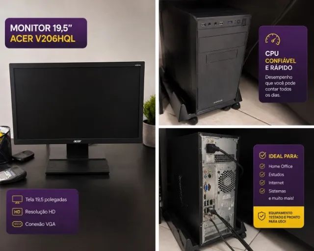 Computador completo Core I3  (Anapolis) - Foto 2