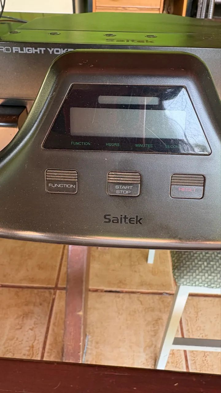 Saitek Flight Yoke System + Rudder Pedals