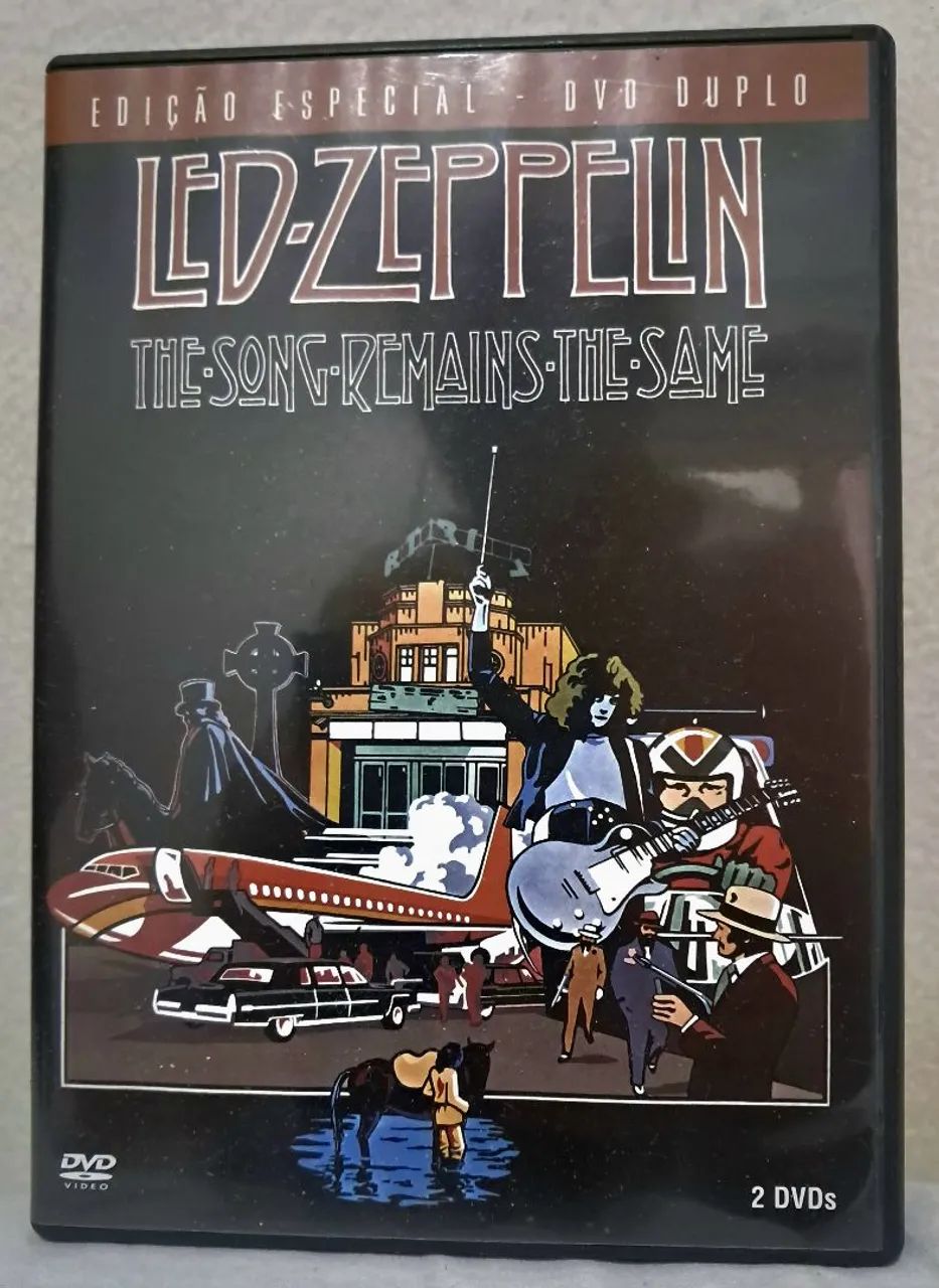 DVD Duplo Led Zeppelin - The Songs Remais The Same