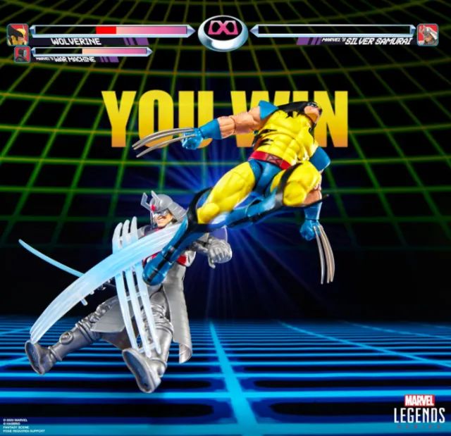 Marvel Legends Series Gamerverse, Wolverine vs. Silver Samurai - Foto 4