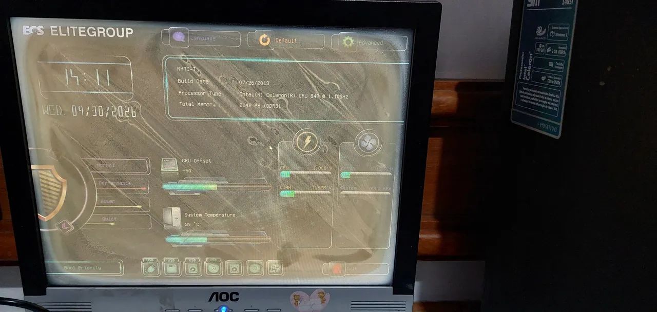 Computadores, um funciona, outro com defeito. - Foto 3