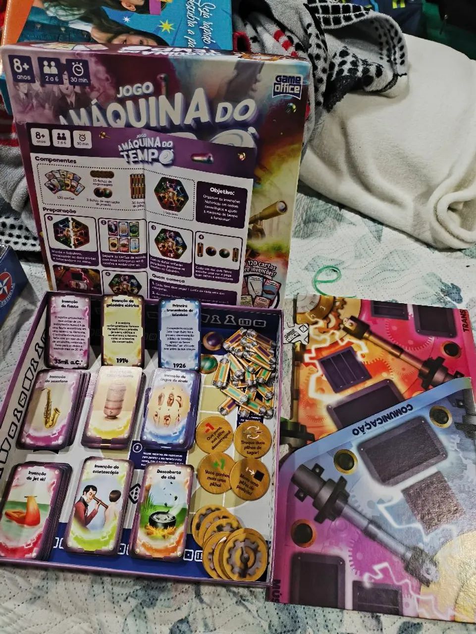 Jogo de Tabuleiro A Máquina do Tempo - Foto 2