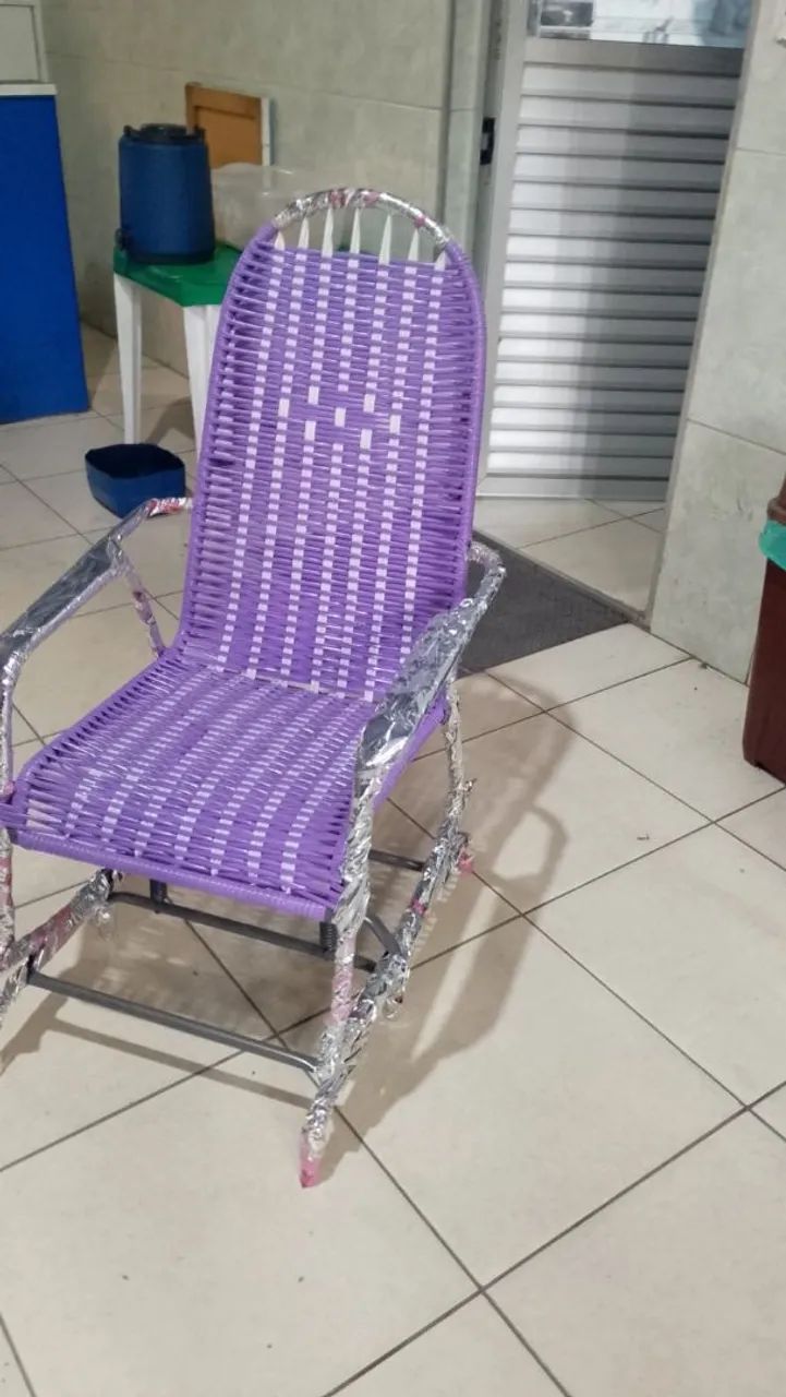 Cadeira Balanço Mola, diversas cores a pronta entrega  - Foto 2