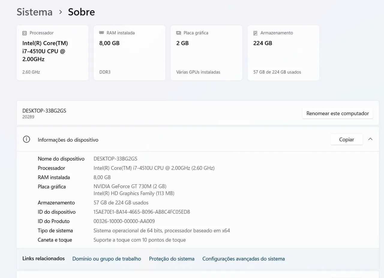 Notebook Lenovo i7 / placa de vídeo / SSD 240 GB  - Foto 5