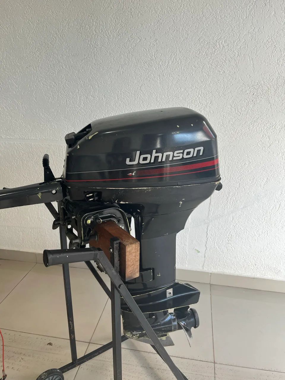 Motor de poupa jonhson 15hp - Foto 6