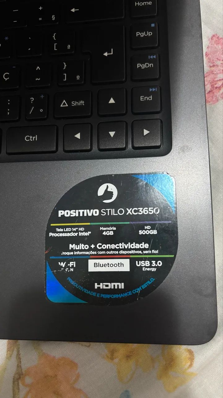  Notebook Positivo Stilo XC3650