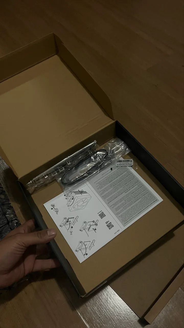 Kit upgrade ryzen 5500 + placa mãe A520m - Foto 5