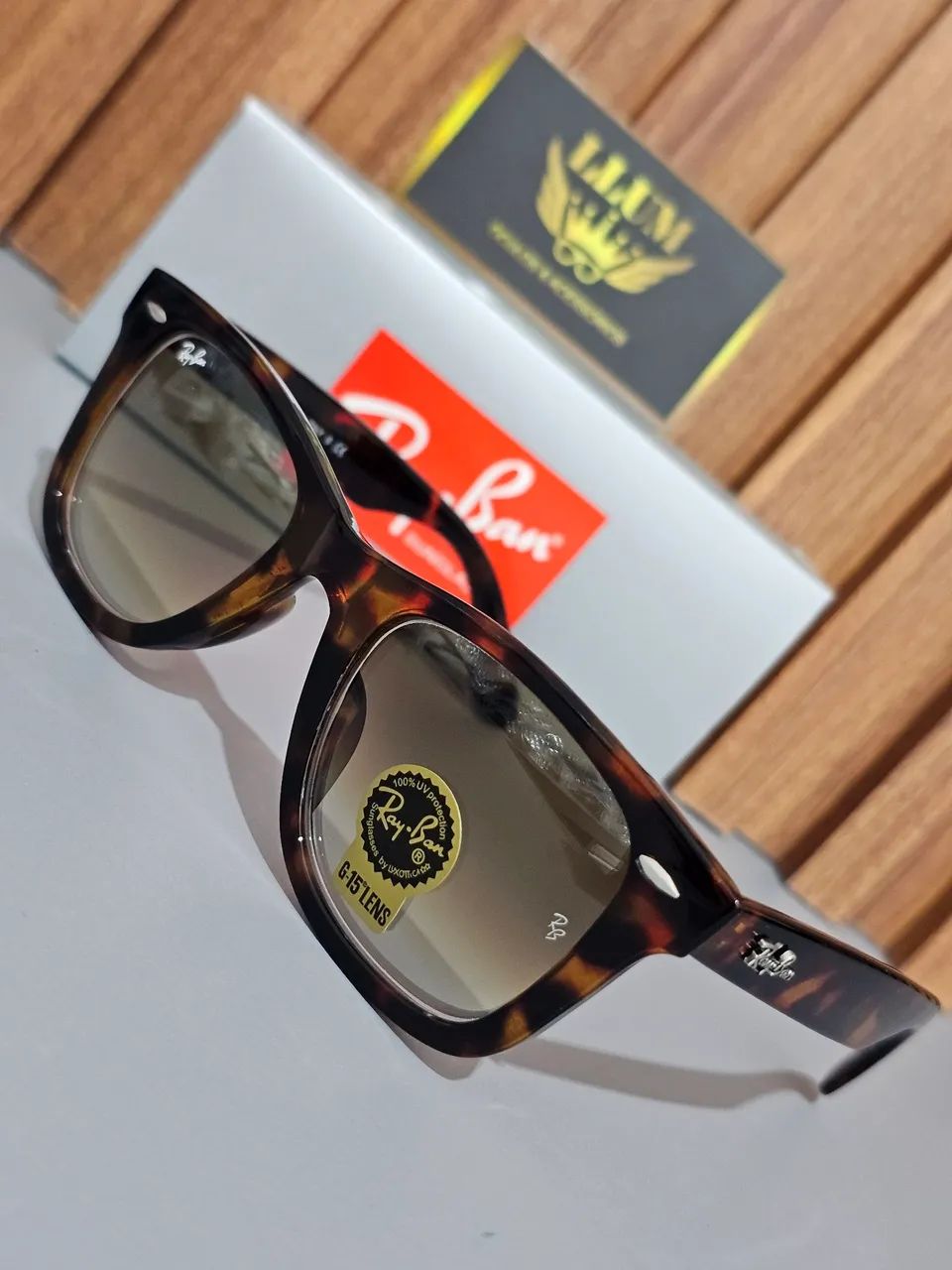 Óculos de sol RB Wayfarer Turtle 