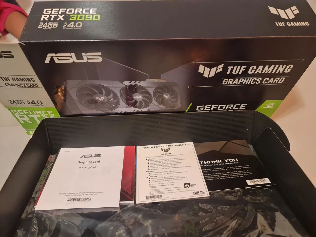 Rtx 3090 asus tuf garmin 24gb - Foto 2