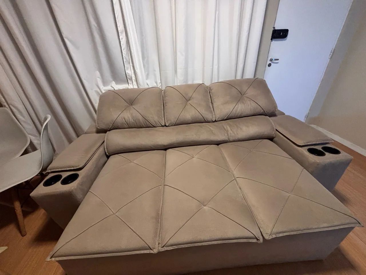 Sofá retrátil e reclinável à venda! - Foto 3