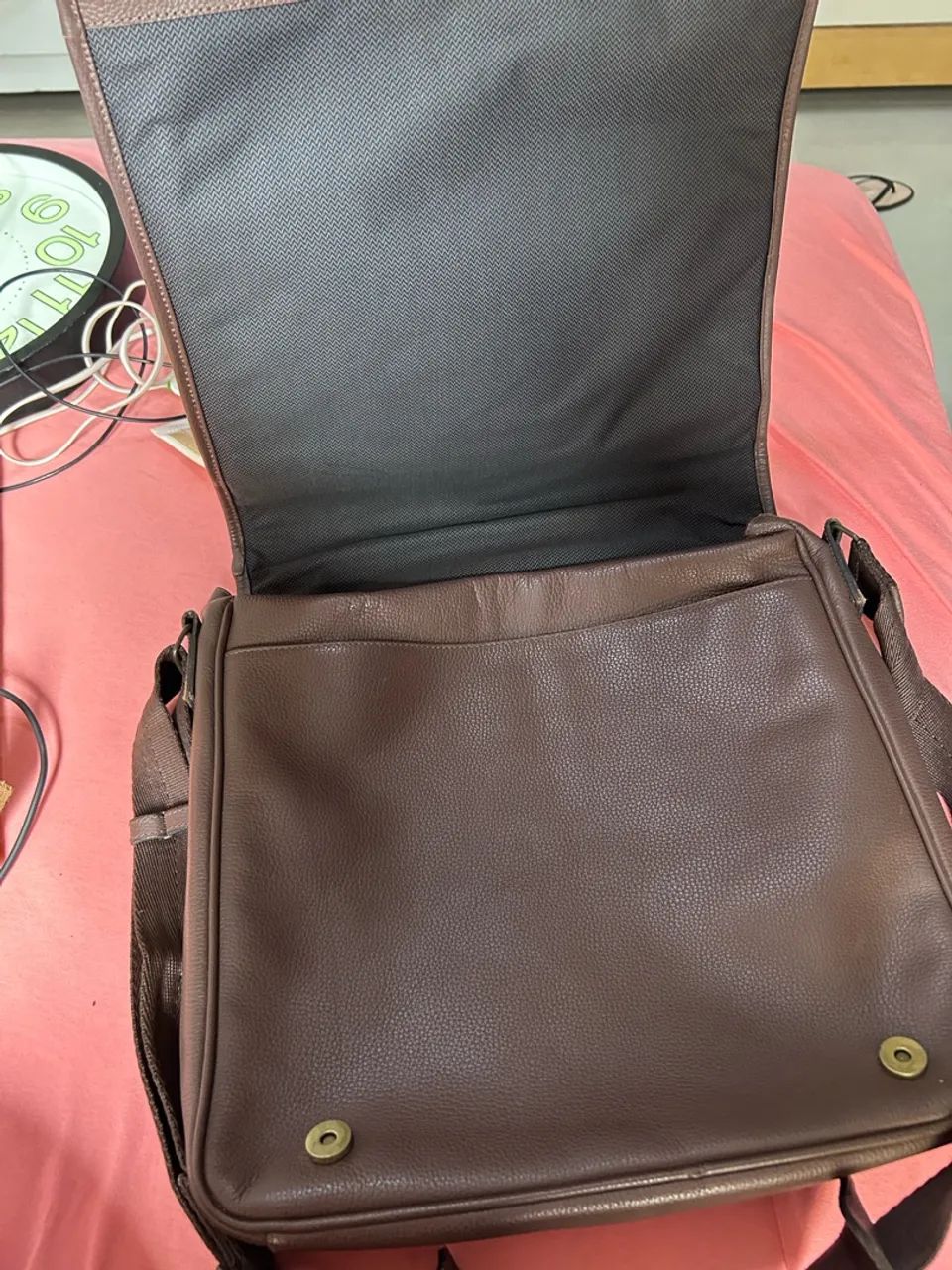 Bolsa de couro notebook executiva - Foto 5