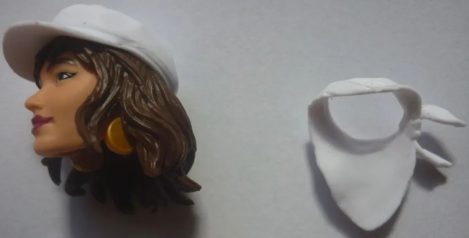 Cabeça (Head) Moira Mactaggert sem óculos Marvel Legends X-men Hasbro - Foto 4