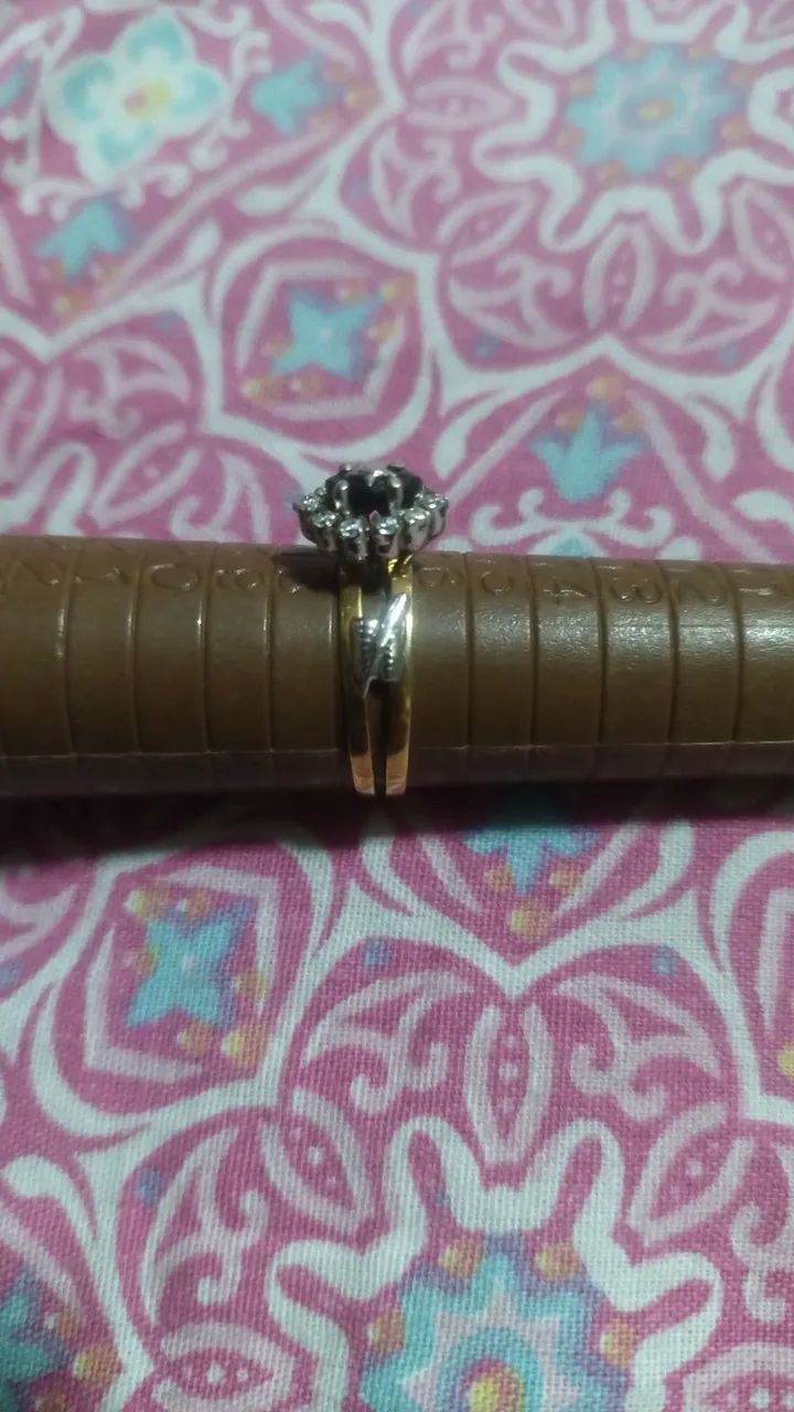 Anel de grau  ouro 18K - Foto 3