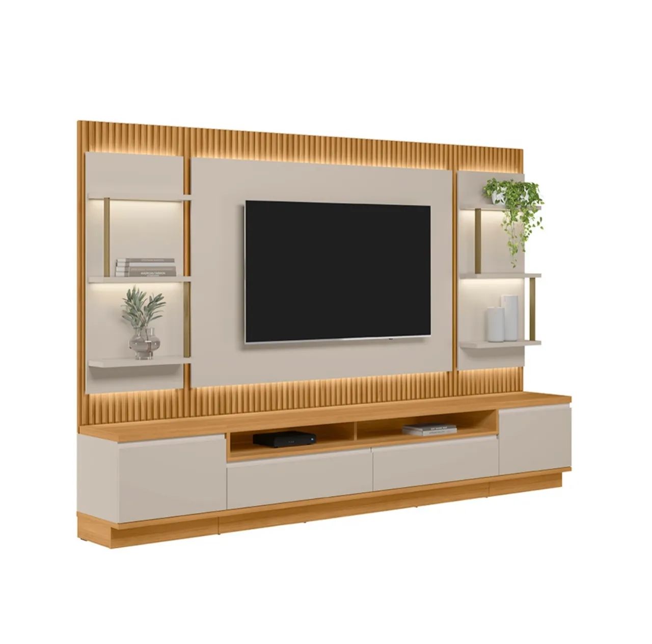 Painel Home Ripado com LED - Foto 2