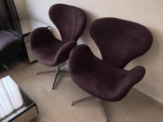 Poltronas giratórias pra sala