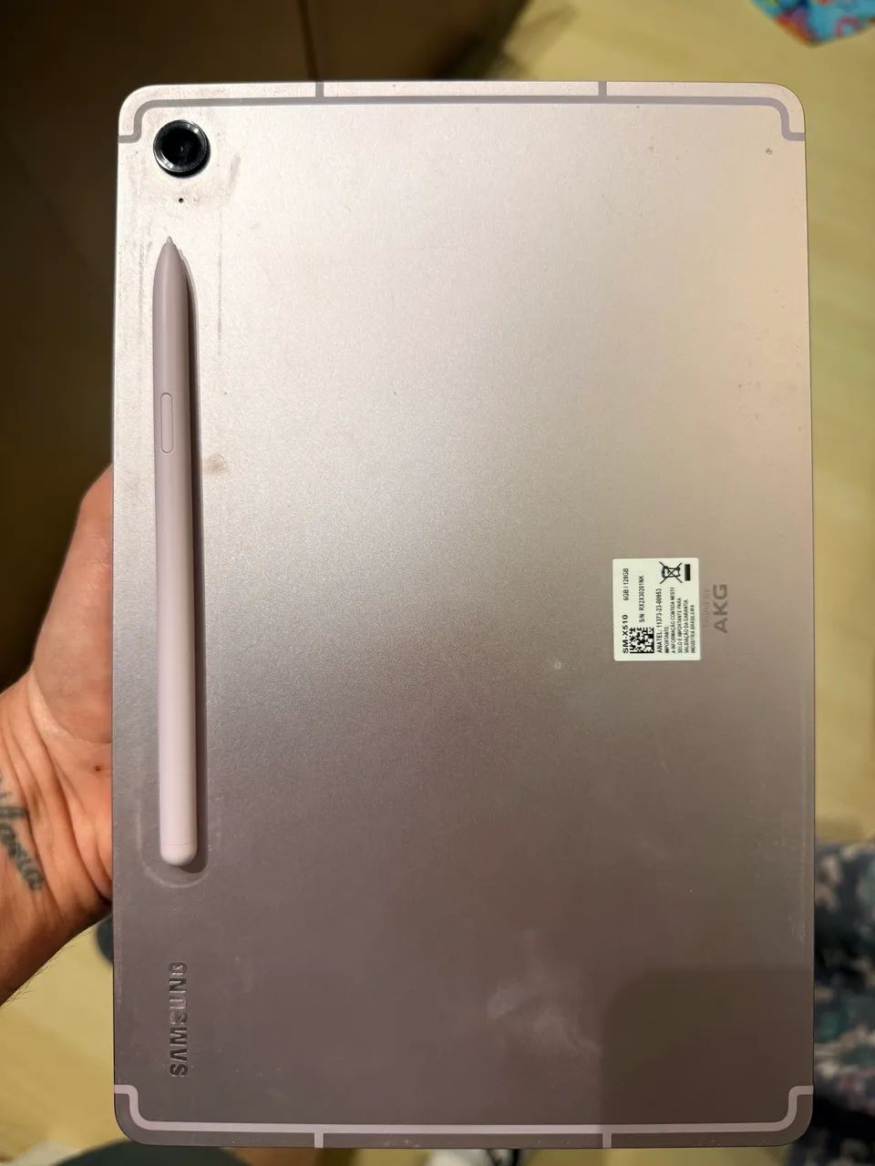 Galaxy Tab S9 FE Lavanda + Case + Case com teclado + S Pen  - Foto 3