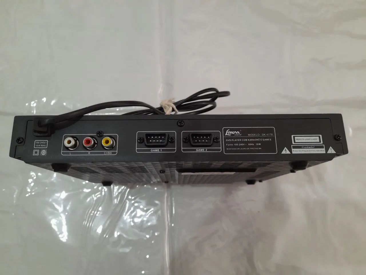 DVD Player com: Karaoke, Games, USB e MP3 - Foto 4