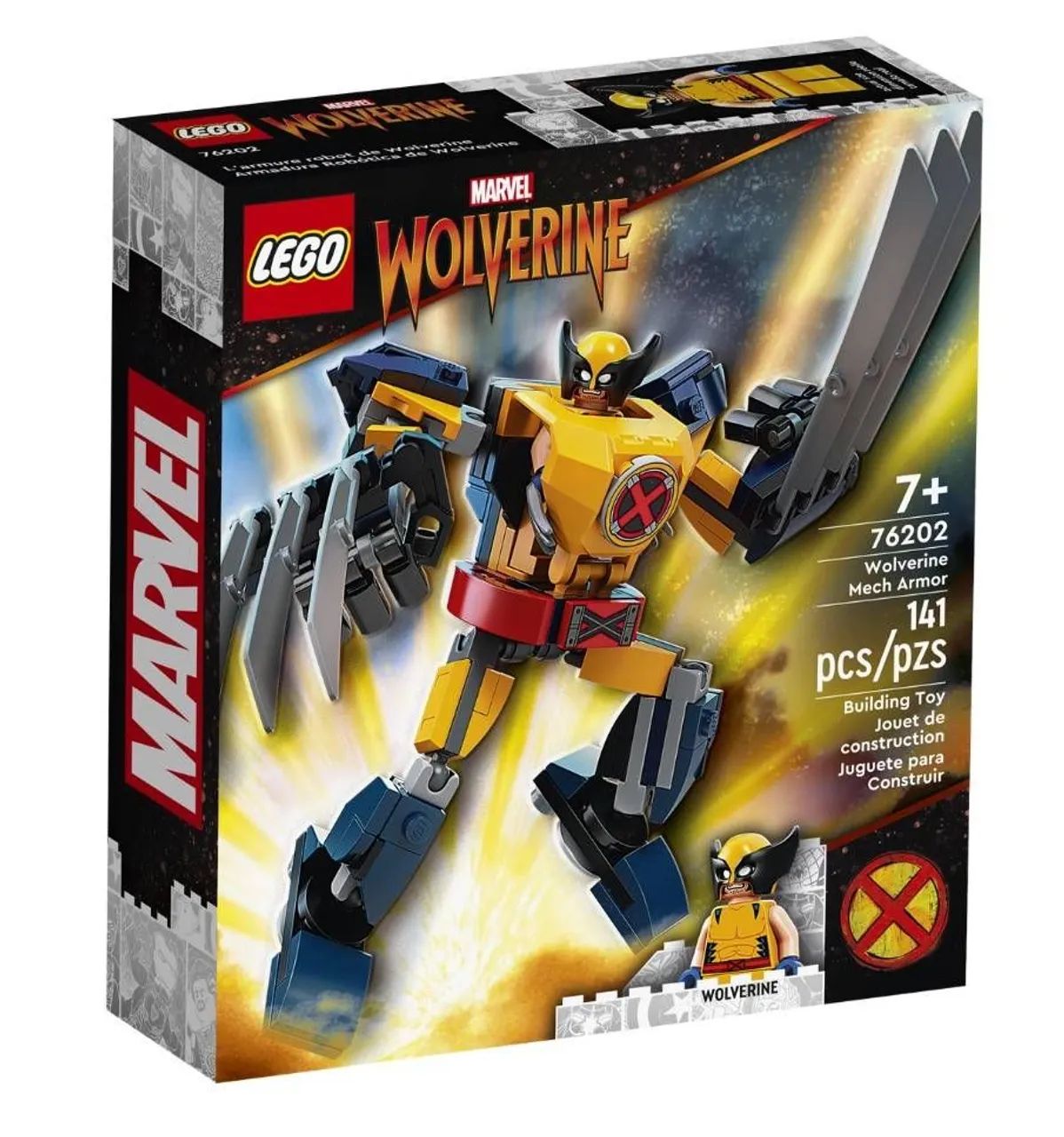 Lego Marvel Wolverine Mech Armor