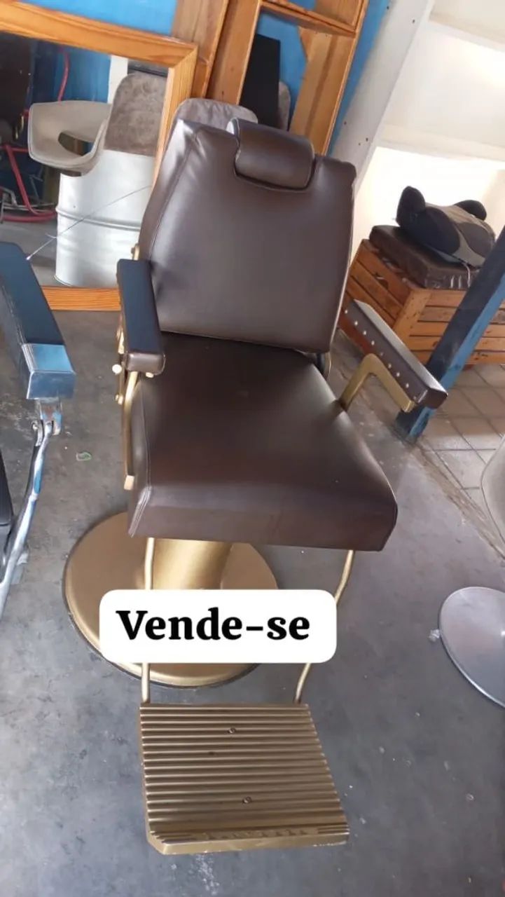 Cadeira de barbeiro 