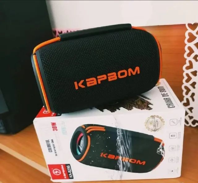 Caixa de Som Bluetooth Kapbom 30W