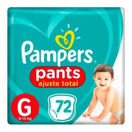 Pacotes fraldas Pampers M e G - Foto 2