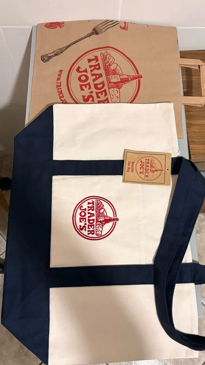Bolsa / Ecobag Trader Joe's Original - Nova com Etiqueta (Comprada nos EUA) - Foto 2