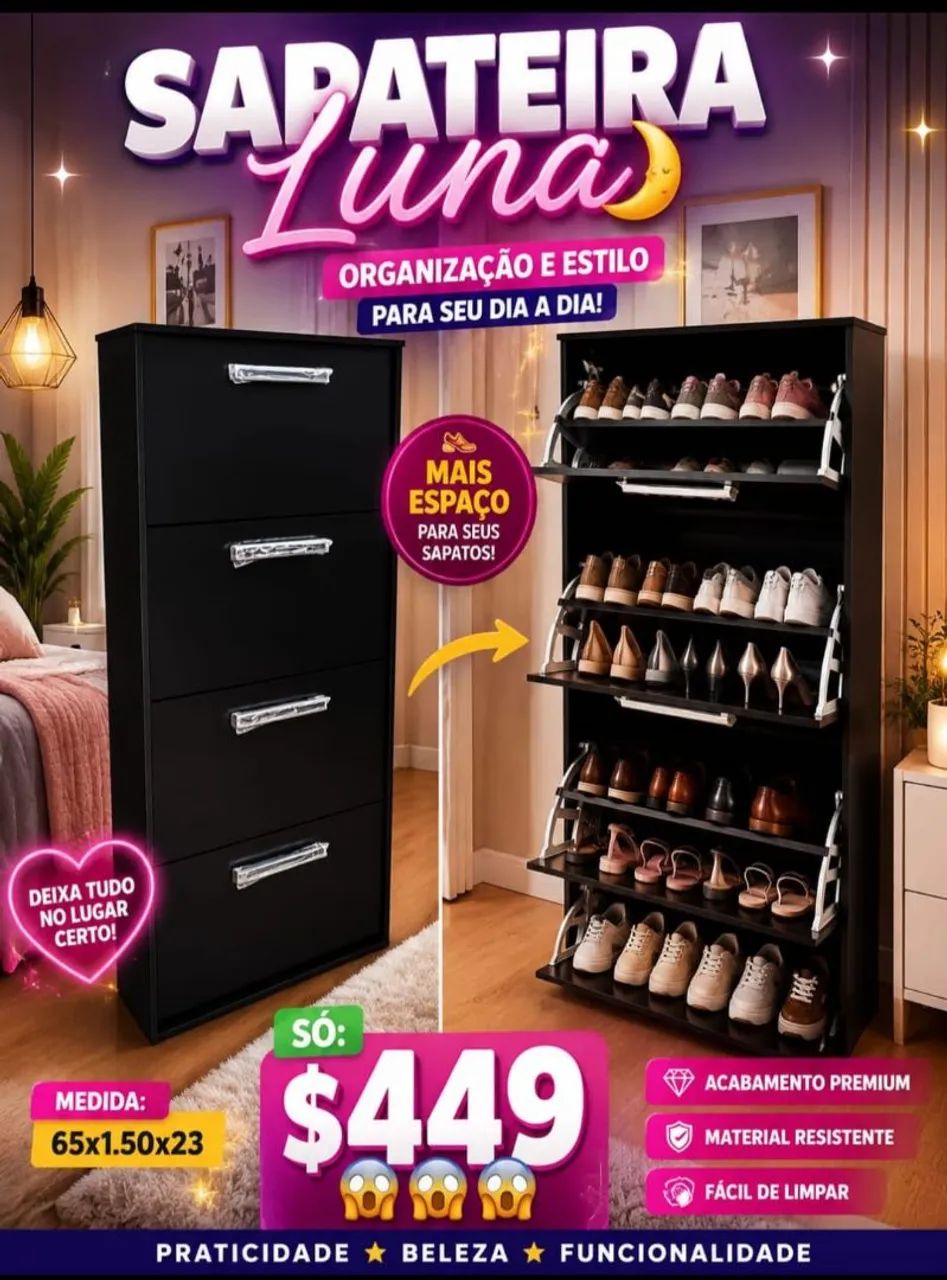 Sapateira nova na promoção  - Foto 2
