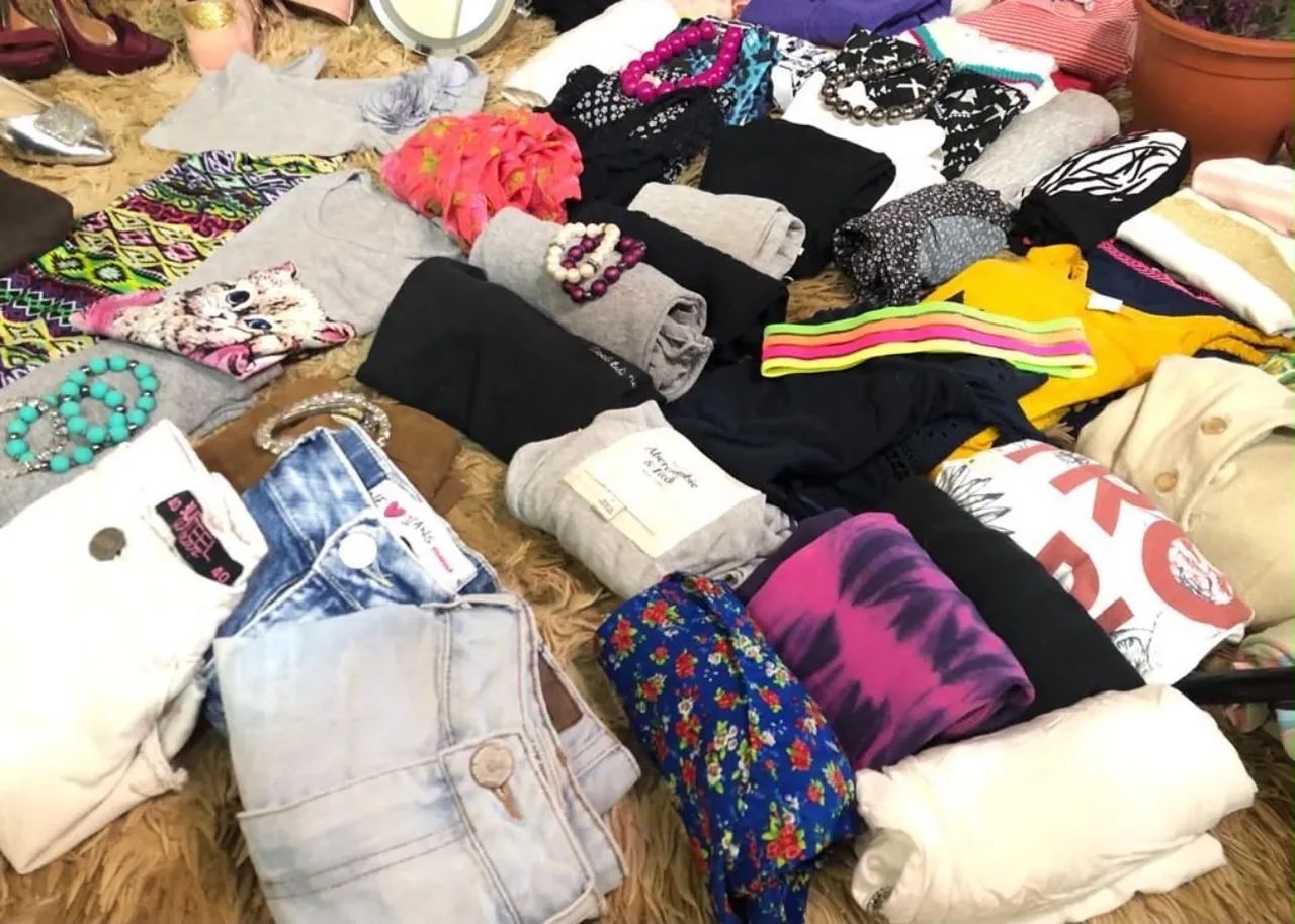 Lote de roupa 