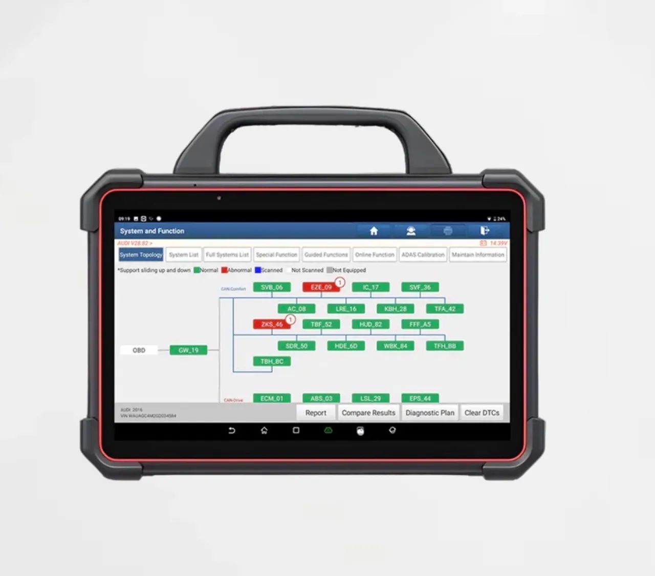 Scanner X431 PAD VII Com Smartlink V2.0 Launch