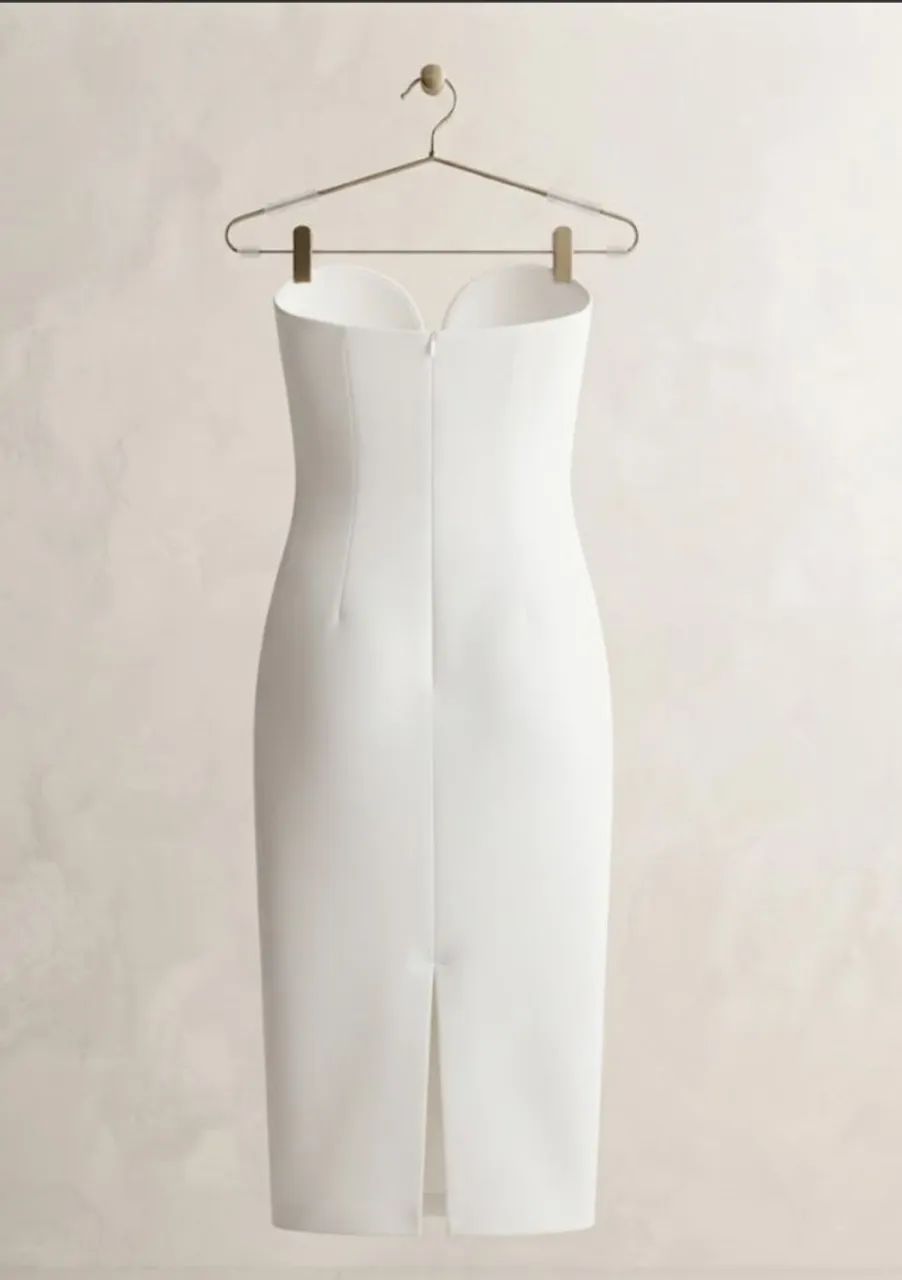 Vestido curto branco perfeito - Foto 3