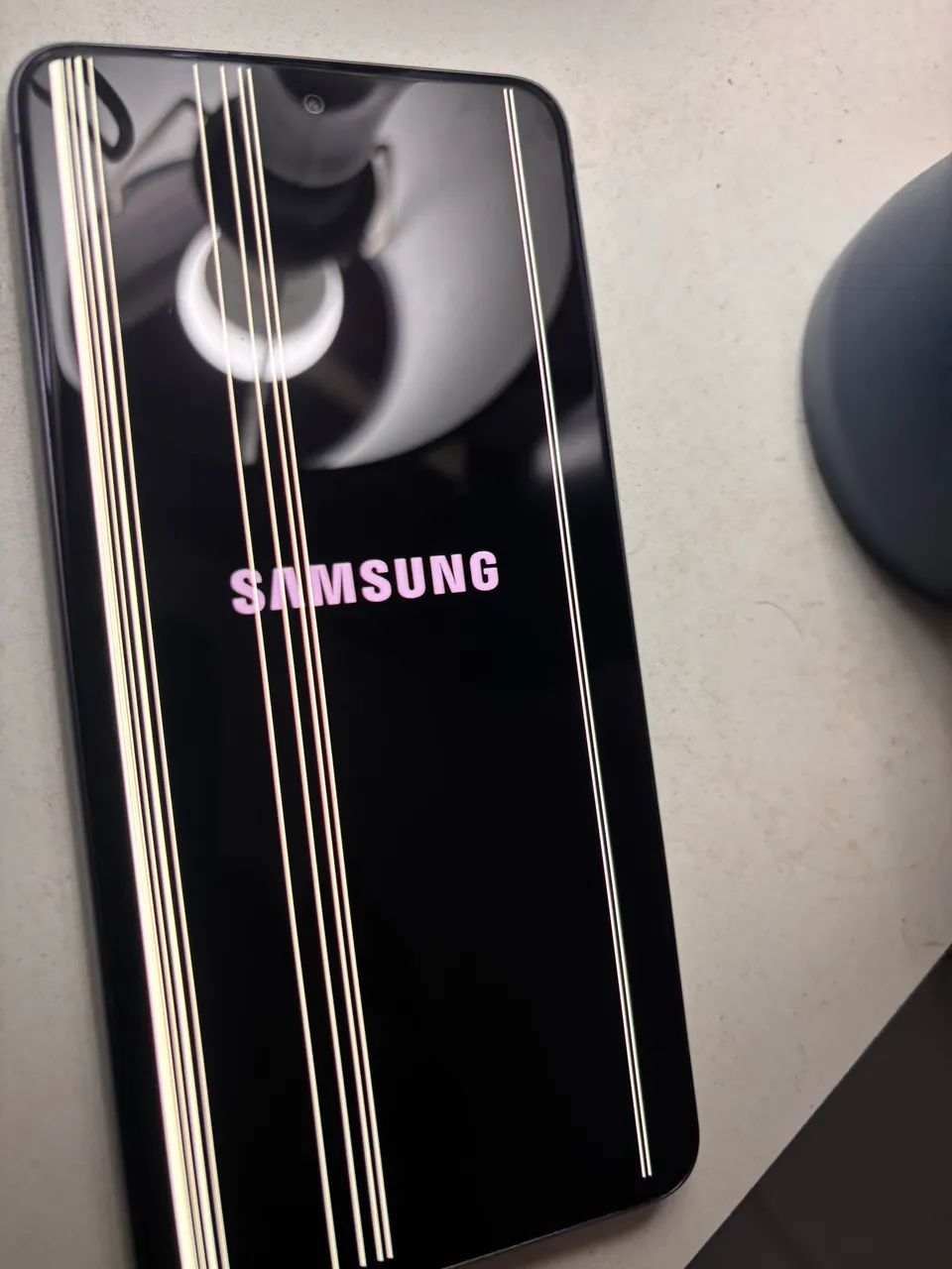 Samsung S21 Fe funcionando com listras na tela - Foto 5