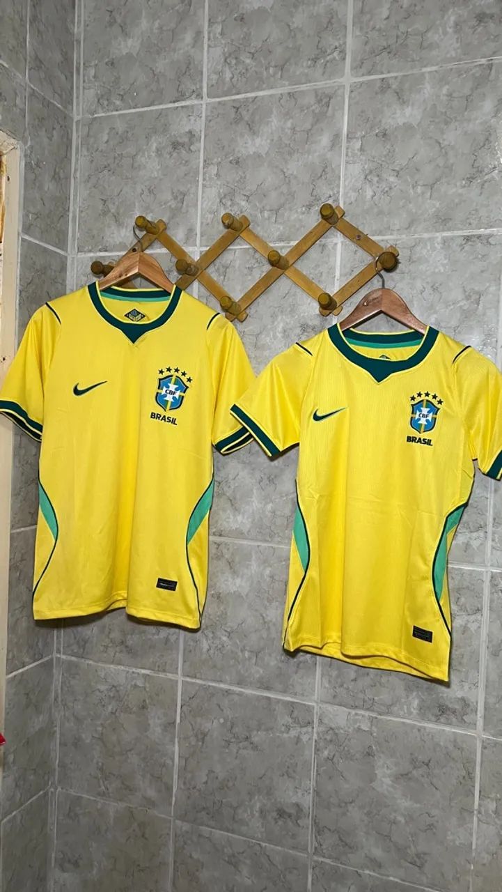 Camisa do Brasil versão torcedor 