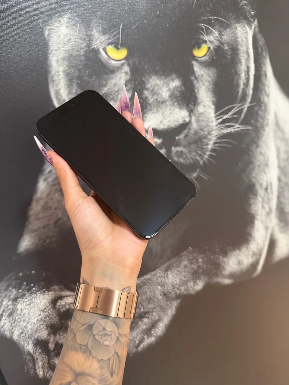 iPhone 15 Pro Max 256GB Titânio Preto  - Foto 5