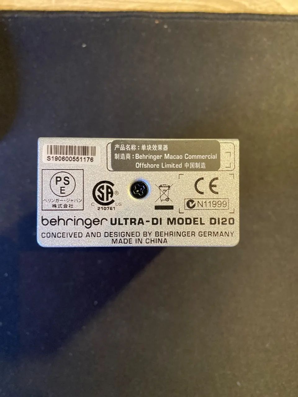 DIRECT BOX ULTRA DI-20 BEHRINGER  - Foto 2