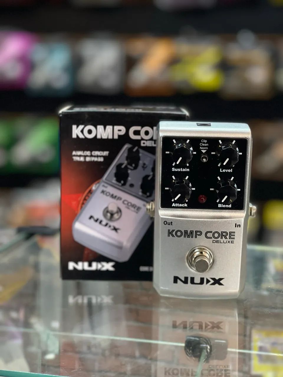 Pedal De Efeito Compressor NUX KOMP CORE DELUXE - Foto 3