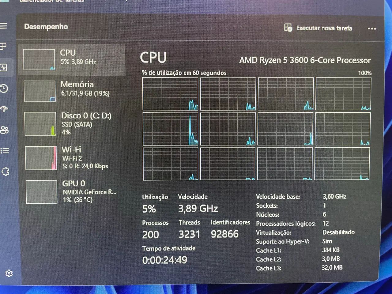 PC gamer - RTX 3060 12Gb - Foto 5
